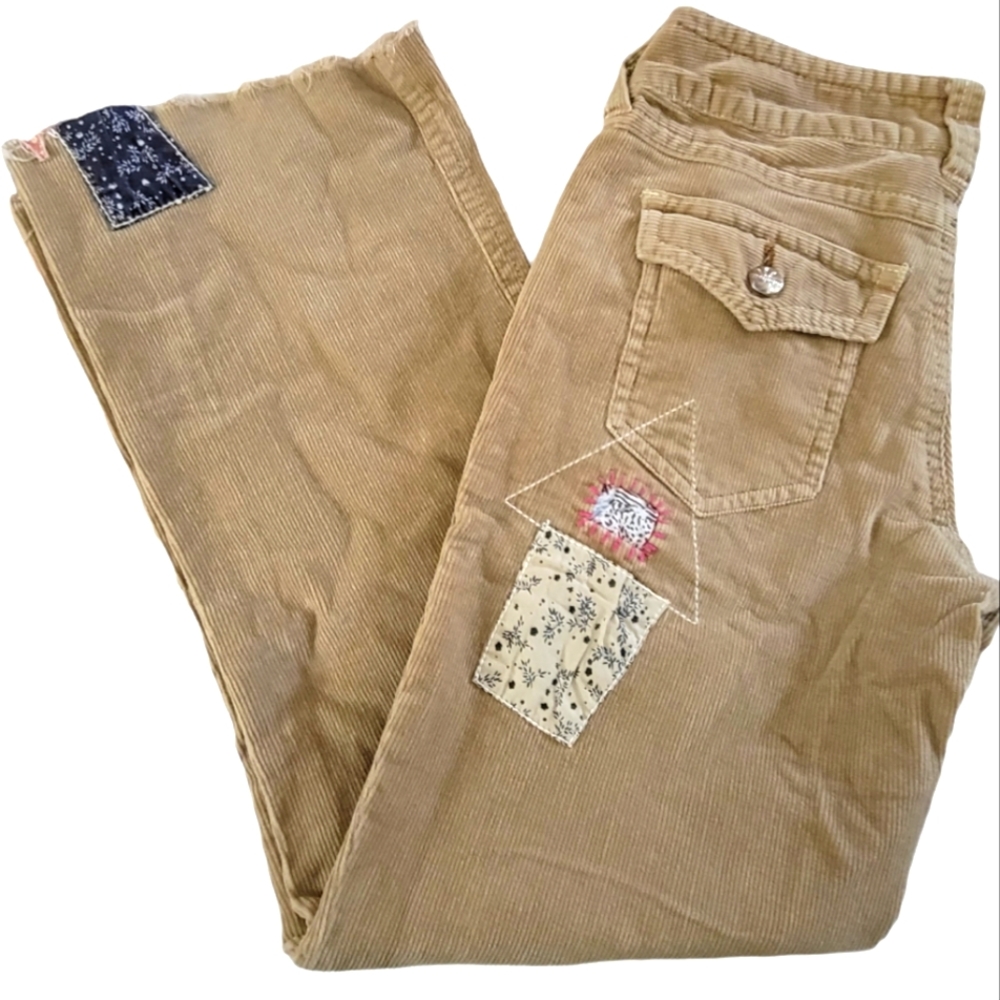 Courdory Patchwork Pants - Picture 4 of 16
